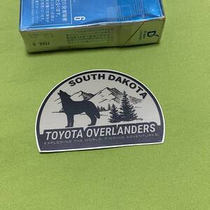 Toyota Overlanders ★SOUTH DAKOTA★ステッカー トヨタオーバーランダーズ ランクル ハイラックス fjクルーザー rav4