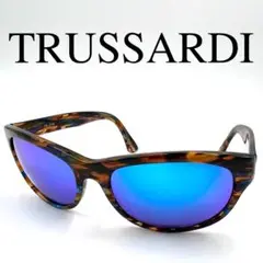 TRUSSARDI トラサルディ サングラス 度なし TS-210 サイドロゴ