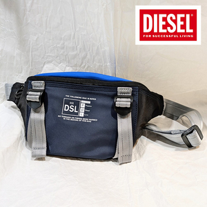 最終大処分特価！定価22,000円 新品 DIESEL(ディーゼル) ボディバッグ リサイクルナイロン おしゃれ 男女兼用