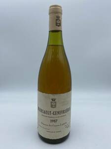  Domaine des Comtes Lafon Genevrieres 1987 / ドメーヌ デ コント ラフォン ジュヌヴリエール 1987 ソムリエ 試飲会 未開封