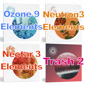 正規品 iZotope Ozone 9 Elements / Neutron 3 Elements / Nectar 3 Elements / Trash 2 ダウンロード版 未使用 Mac/Win