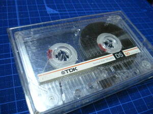 使用済み　中古　 カセットテープ　TDK　DS60　　Type1　ノーマル　60分 1本 　爪あり　No.7421