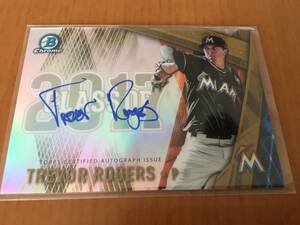 【Orioles移籍/Torevor Rogers】2017 Bowman Chrome Class of 2017 Auto 20/50