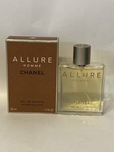 I4F045◆新品同様◆ シャネル CHANEL アリュール オム ALLURE HOMME オードゥ トワレ EDT 香水 50ml