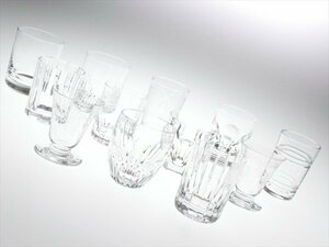 N26 Baccarat バカラ クリスタル マッセナ パルメ ハーモニー ナンシー 他 シリーズ変り ショットグラス アソートセット 12種 12客