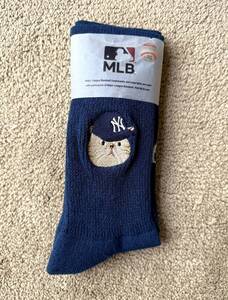 別注★ BEAMS BOY × ROSTER SOX / MLB キャット ソックス / NAVY / ニューヨーク ヤンキース 靴下 ビームス ロスターソックス