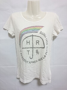 古着 レディースフリー BEAMS HEART/ビームス ハート Tシャツ 半袖 カットソー ホワイト