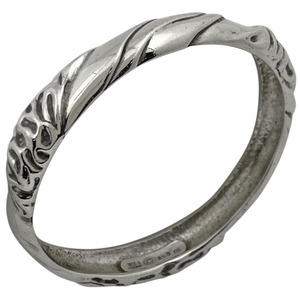 ジョージジェンセン Georg Jensen デザイン バングル 腕輪 バングル シルバー925 シルバー レディース 【中古】