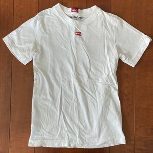 quiksilver・クイックシルバー・半袖Tシャツ・ホワイト・Xスモール・綿100%・140～150