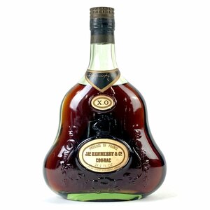 ヘネシー Hennessy ジャズ ヘネシー XO 金キャップ グリーンボトル 700ml ブランデー コニャック 【古酒】