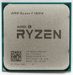 2月5日発送 AMD Ryzen 7 1800X 8C 3.6GHz 16MB AM4 DDR4-2667 95W