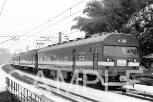 【鉄道写真】北陸本線 032　419系 Town Train クモハ419-8 他