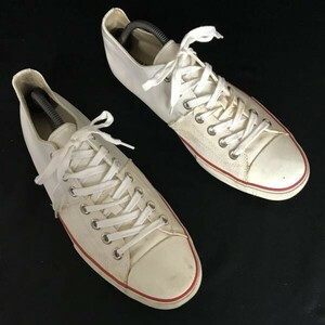 ミハラヤスヒロ/MIHARA YASUHIRO★レザー×キャンバス スニーカー【27.5/白/WHITE】sneakers/Shoes/trainers◆pQ-319