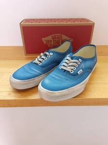 VANS authentic wave washed blue us10 28.0 オーセンティック