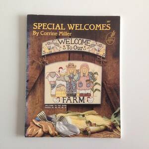 トールペイントの本★洋書（中古本）SPECＩAL WELCOMES by Corrine Miller