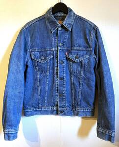 希少 VINTAGE LEVIS リーバイス 70s 80s 70505-0317 ブランケット ライナー 4th デニム トラッカージャケット 40程度 TROY Gジャン 1st 2nd