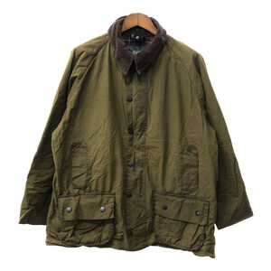 イギリス製 Barbour バブアー BEAUFORT ビューフォート オイルドジャケット ラグラン カーキ (メンズ C48) Q3851