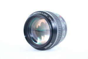 ★極上美品★ミノルタ MINOLTA MD ROKKOR 85mm f1.7 ★完動★#L129