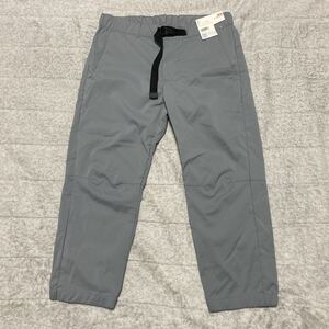 3C【新品　未使用】UNIQLO ユニクロ ドライクロップドジョガーパンツ S グレー ショートパンツ ハーフパンツ 短パン 半パン 格安 68-76