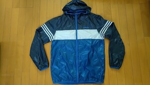 【used】ナイロン ジャケット ジャージ パーカー ジャンパー アディダス adidas メンズ サイズ O