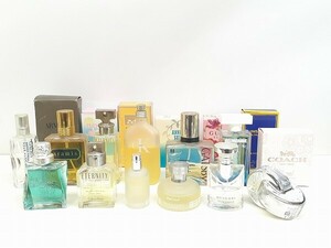 E013-00000-7 ブランド 香水 まとめ BURBERRY / COACH / Calvin Klein / BVLGARI / GUCCI / ANNA SUI など 19点 現状品3