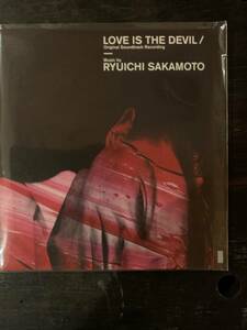 日本盤 LOVE IS THE DEVIL 坂本龍一 