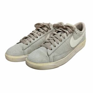 A952 NIKE ナイキ BLAZER LOW SD ブレーザー レディース AV9373-002 ローカットスニーカー US7.5 24.5cm アイボリー ホワイト スエード