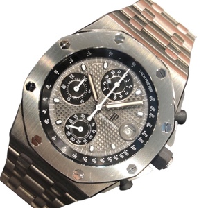 オーデマ・ピゲ AUDEMARS PIGUET ロイヤル オーク オフショア クロノグラフ 26238TI.OO.2000TI.01 グレー チタン 腕時計 メンズ 中古