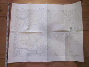 古地図　大迫　5万分の1地形図◆昭和４６年◆岩手県