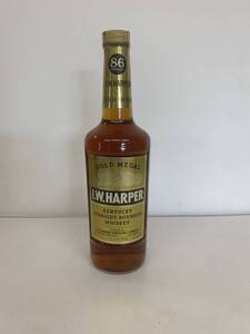 H20/1円〜 I.W. ハーパー IW HARPER GOLD MEDAL ゴールドメダル 750ml 43% バーボン ウイスキー 古酒 未開栓