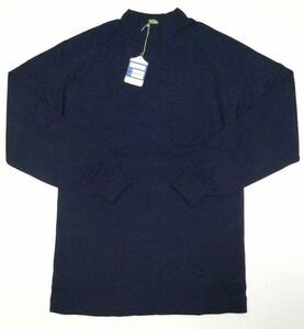 ヴィンテージ未使用品「OPELU」“1031-530” ハイネック ジャージトップス Navy SIZE:L/M相当 日本製 60