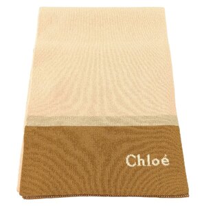 クロエ キッズスカーフ ブランドオフ Chloe コットン スカーフ コットン/ウール キッズ