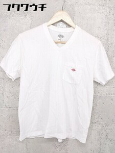 ◇ DANTON ダントン 半袖 Tシャツ ホワイト メンズ