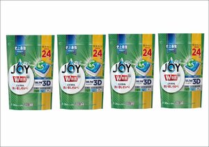 【38個入×4個セット】食洗機用洗剤　ジョイ　ジェルタブ　ライムの香り　新品