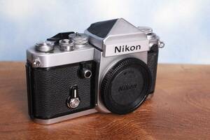 ※外観きれいな　Nikon　F2　アイレベル　ニコン　シルバーボディー　作動良好品　