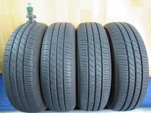 激安即決！エア漏点検済！極上バリ溝8～9分山！TOYO SD-7 165/70R14 81S 2023年製！中古4本セット！T008445