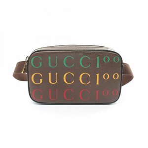 グッチ バムバッグ ベルトバッグ ブランドオフ GUCCI レザー ウエストバッグ ボディバッグ カーフ 中古 メンズ レディース