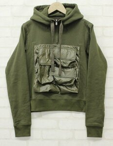 2T5327■The Soloist 17AW コレクションライン cargo zipped hoodie ソロイスト ジップパーカー