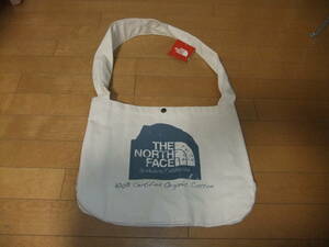 【廃盤/未使用】TNF オーガニックコットン ショルダートート Organic Cotton Tote ノースフェイス 新品タグ付き 希少ロゴ デッドお宝蔵出し