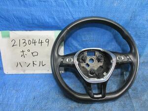 VW ポロ DBA-6RCJZ ステアリングホイール 425872