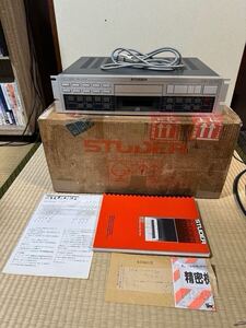 スチューダ　 CDプレーヤー　A727 ワンオーナー　現役