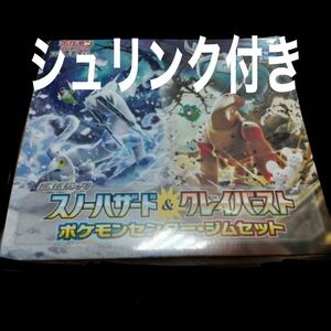 新品未開封　ポケモンカードゲーム ジムセット スノーハザード＆クレイバースト ナンジャモセット ポケカ スカーレット＆バイオレット