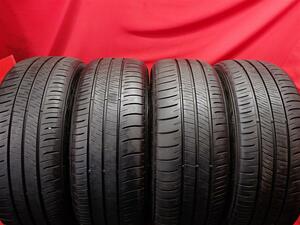 中古タイヤ 225/45R19 96W 4本セット ダンロップ エナセーブ RV505 DUNLOP ENASAVE RV505 8分山★n19 アテンザ