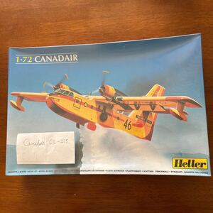 エレール　Heller 1/72 Canadair Bombardier CL-215水陸両用森林消火機(シュリンク封印):珍品、ググってみて下さい:検:レベル、イタレリ