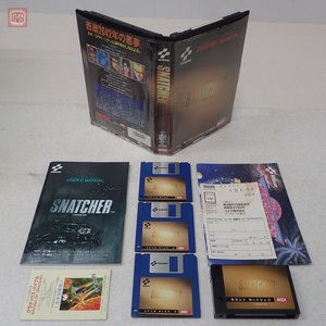 1円〜 MSX2 3.5インチ/ROM スナッチャー SNATCHER コナミ KONAMI 小島秀夫 箱説ハガキ付【20