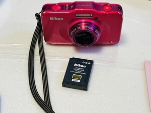 Nikon ニコン コンパクトデジタルカメラ 防水カメラ COOLPIX S31　稼動品