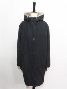 63346 HERNO ／ ヘルノラビットファー フーデッド コート