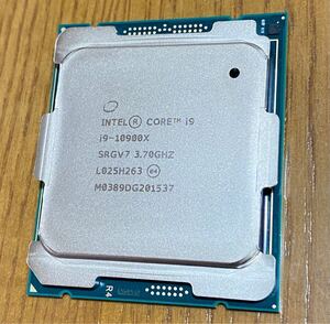 ジャンク品 Intel Core i9-10900X 3.70GHz 10コア20スレッド SRGV7 LGA2066 第10世代 Cascade Lake CPU