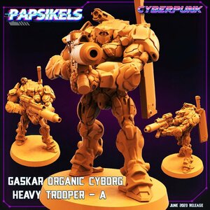 GASKAR ORGANIC CYBORG HEAVY TROOPER A