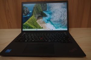 ★1円～　レノボ ノートPC ThinkPad X13 Gen2 /Win11Home/Core i3 第11世代/メモリ8GB/SSD128GB/管理X13HG204